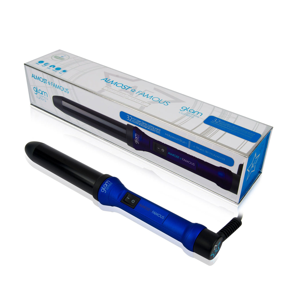 Almost Famous 32mm ceramic curling wand product details