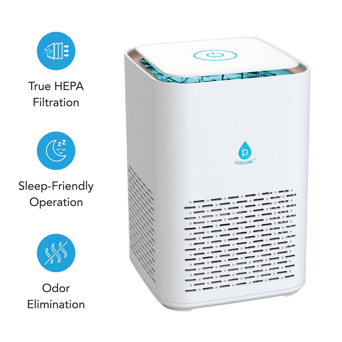 Pursonic True HEPA Air Purifier – Compact Power for Cleaner Air-1